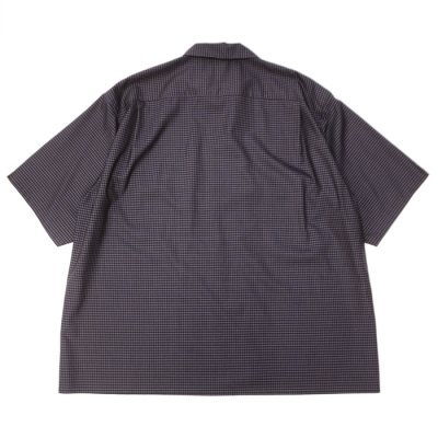 画像2: KAPTAIN SUNSHINE（キャプテンサンシャイン）Summer Wool Open Collar SS Shirt（サマーウールオープンカラーショートスリーブシャツ）/ Brown Plaid（ブラウンチェック）