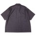 画像2: KAPTAIN SUNSHINE（キャプテンサンシャイン）Summer Wool Open Collar SS Shirt（サマーウールオープンカラーショートスリーブシャツ）/ Brown Plaid（ブラウンチェック） (2)