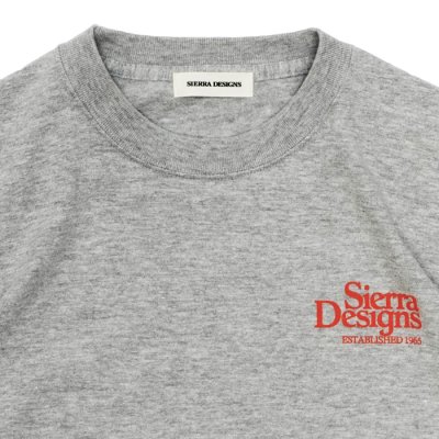 画像4: ※Exclusive※ SIERRA DESIGNS（シエラデザインズ）AMERICAN CAMPING STYLE T-SHIRT S/S（アメリカンキャンピングスタイルTシャツ） / Grey（グレー）