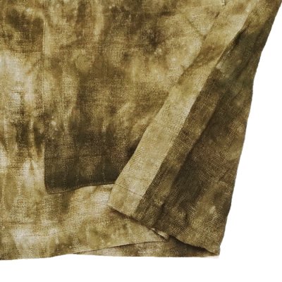 画像5: NEEDLES（ニードルズ）Cabana Shirt（カバナシャツ）"Mesh Jacquard Uneven Dye" / Brown（ブラウン）