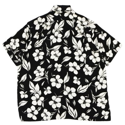 画像2: ENGINEERED GARMENTS（エンジニアードガーメンツ）Camp Shirt （キャンプシャツ）"Natural Tencel Floral" / Black（ブラック）