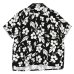 画像1: ENGINEERED GARMENTS（エンジニアードガーメンツ）Camp Shirt （キャンプシャツ）"Natural Tencel Floral" / Black（ブラック） (1)