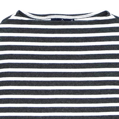 画像3: SAINT JAMES（セントジェームス）TEE LOOSE（五分袖ドロップショルダー）"Women” / ACIRE×NEIGE（杢チャコール×ホワイト）