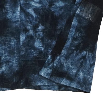 画像5: NEEDLES（ニードルズ）Cabana Shirt（カバナシャツ）"Mesh Jacquard Uneven Dye" / Charcoal（チャコール）