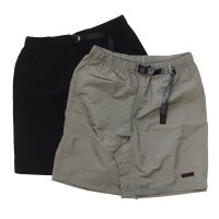 Gramicci（グラミチ）NYLON PACKABLE G-SHORT（ナイロンパッカブルGショーツ）"Recycle Nylon" / Black（ブラック）・Granite（グラナイト）