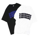 blurhms ROOTSTOCK（ブラームスルーツストック） Print Tee STANDARD（プリントTシャツ"スタンダード"）"RAREGOOVE" / White×Black（ホワイト×ブラック）・Ink Black×Blue（インクブラック×ブルー）