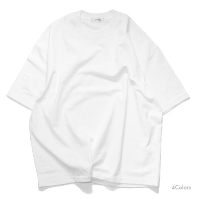 画像1: alvana（アルヴァナ）空紡 SHORT SLEEVE TEE SHIRTS（空紡ショートスリーブTシャツ）/ 4Colors（全4色展開）