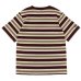 画像2: BARBARIAN（バーバリアン）Light Weight Crew Neck Shirt S/S（ライトウェイトクルーネックシャツS/S） / Maroon×Grey×Ivory×Olive（マルーン×グレー×アイボリー×オリーブ） (2)