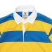 画像3: BARBARIAN（バーバリアン）Light Weight Rugby Collar Shirt S/S（ライトウェイト ラグビーカラーシャツS/S） / Gold×Cyan（ゴールド×シアン） (3)