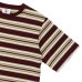 画像4: BARBARIAN（バーバリアン）Light Weight Crew Neck Shirt S/S（ライトウェイトクルーネックシャツS/S） / Maroon×Grey×Ivory×Olive（マルーン×グレー×アイボリー×オリーブ） (4)