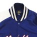 画像4: NEEDLES（ニードルズ）Stadium Jacket（スタジアムジャケット）"Poly Shantung" / Navy（ネイビー） (4)