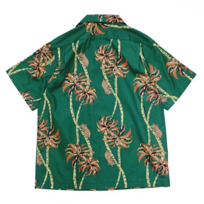 画像2: STUDIO D'ARTISAN（ステュディオ・ダ・ルチザン）アロハシャツ / Green（グリーン）