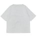 画像2: SAINT JAMES（セントジェームス）TEE LOOSE（五分袖ドロップショルダー）"SOLID" / GRIS CL（杢ライトグレー） (2)