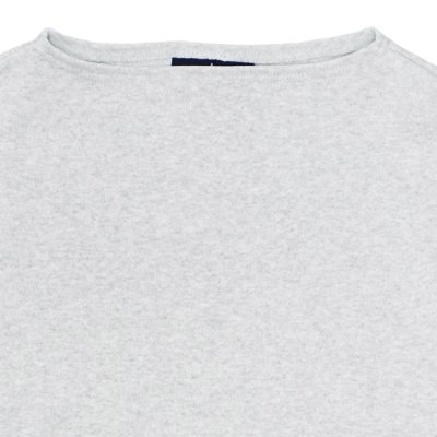 画像3: SAINT JAMES（セントジェームス）TEE LOOSE（五分袖ドロップショルダー）"SOLID" / GRIS CL（杢ライトグレー）