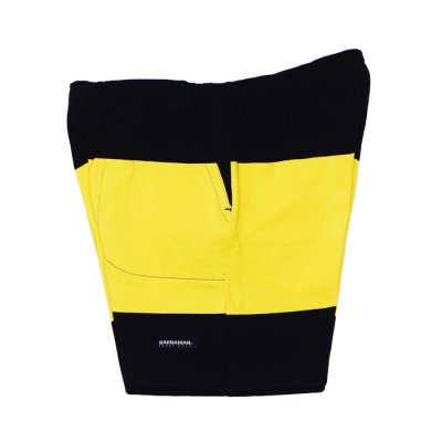 画像6: BARBARIAN（バーバリアン） Heavy Weight Knit Short Pants（ヘビーウェイトニットショートパンツ） / Navy Solid（ネイビーソリッド）・Navy×Yellow（ネイビー×イエロー）