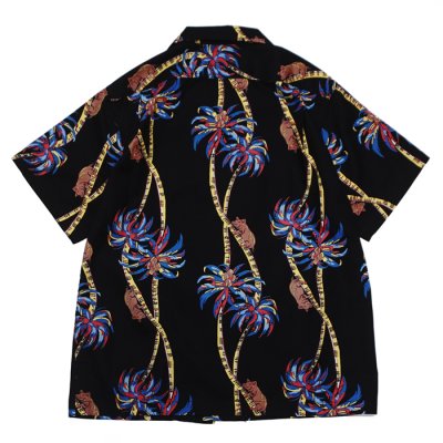 画像2: STUDIO D'ARTISAN（ステュディオ・ダ・ルチザン）アロハシャツ / Black（ブラック）