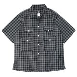 Post O'Alls（ポストオーバーオールズ）Town&Country HAVANA（タウン＆カントリーハバナ）"Cotton broadcloth check" / Black（ブラック）