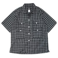 Post O'Alls（ポストオーバーオールズ）Town&Country HAVANA（タウン＆カントリーハバナ）"Cotton broadcloth check" / Black（ブラック）