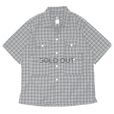 画像1: Post O'Alls（ポストオーバーオールズ）Town&Country HAVANA（タウン＆カントリーハバナ）"Cotton broadcloth check" / Black（ブラック）