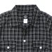 画像3: Post O'Alls（ポストオーバーオールズ）Town&Country HAVANA（タウン＆カントリーハバナ）"Cotton broadcloth check" / Black（ブラック） (3)