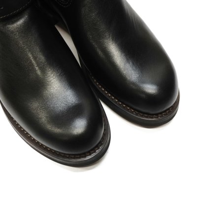 画像6: Y'2 LEATHER（ワイツーレザー）ENGINEERE BOOTS（エンジニアブーツ）"ECO HORSE TEA-CORE" / Black（ブラック）