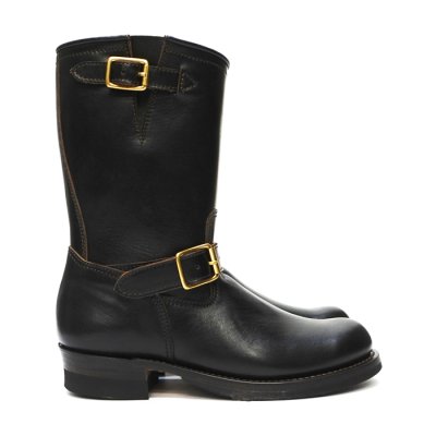 画像3: Y'2 LEATHER（ワイツーレザー）ENGINEERE BOOTS（エンジニアブーツ）"ECO HORSE TEA-CORE" / Black（ブラック）