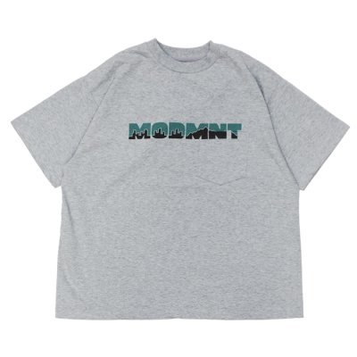 画像3: MODMNT（モドメント） MODMNT LOGO TEE（モドメントロゴTシャツ） / White（ホワイト）・Gray（グレー）・Black（ブラック）