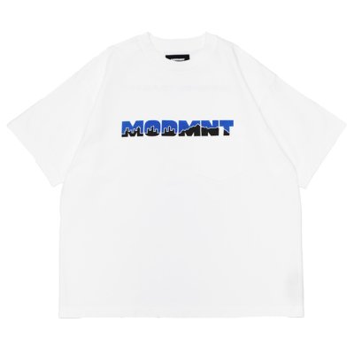 画像2: MODMNT（モドメント） MODMNT LOGO TEE（モドメントロゴTシャツ） / White（ホワイト）・Gray（グレー）・Black（ブラック）