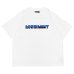 画像2: MODMNT（モドメント） MODMNT LOGO TEE（モドメントロゴTシャツ） / White（ホワイト）・Gray（グレー）・Black（ブラック） (2)