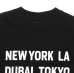 画像6: MODMNT（モドメント） TOUR CITIES TEE（ツアーシティーズTシャツ） / White（ホワイト）・Gray（グレー）・Black（ブラック） (6)