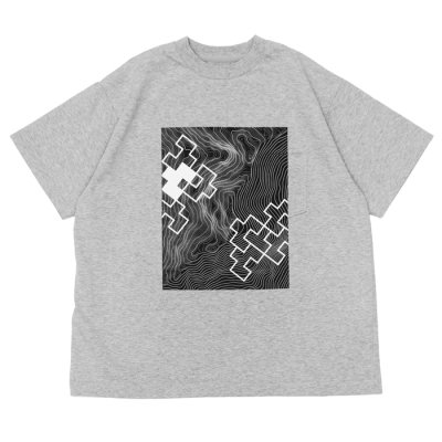 画像3: MODMNT（モドメント）CONTOUR LINE TEE（クチュールラインTシャツ） / White（ホワイト）・Gray（グレー）・Black（ブラック）