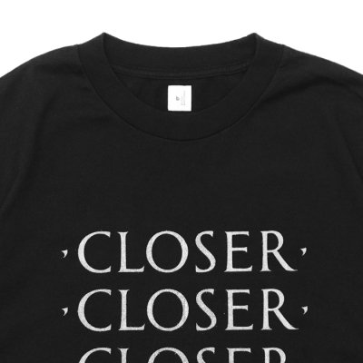 画像6: blurhms ROOTSTOCK（ブラームスルーツストック）Print Tee STANDARD（プリントTシャツ"スタンダード"）"JD CLOSER CLOSER CLOSER" / Ivory（アイボリー）・InkBlack（インクブラック）