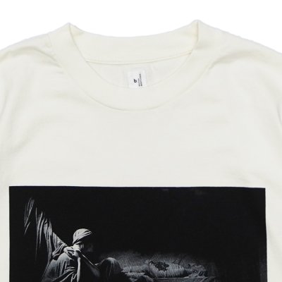 画像3: blurhms ROOTSTOCK（ブラームスルーツストック）Print Tee STANDARD（プリントTシャツ"スタンダード"）"JD CLOSER Photo" / Ivory（アイボリー）