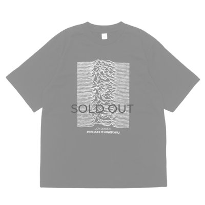 画像4: blurhms ROOTSTOCK（ブラームスルーツストック）Print Tee STANDARD（プリントTシャツ"スタンダード"）"JD UNKNOWN PLEASURES" / Ivory（アイボリー）Ink Black（インクブラック）