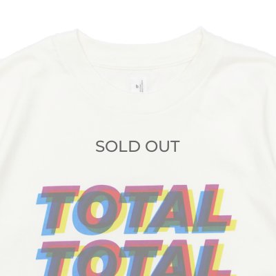 画像3: blurhms ROOTSTOCK（ブラームスルーツストック）Print Tee STANDARD（プリントTシャツ"スタンダード"）"JD TOTAL TOTAL TOTAL" / Ivory（アイボリー）