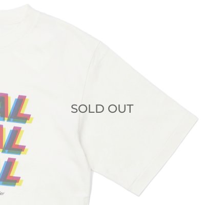 画像4: blurhms ROOTSTOCK（ブラームスルーツストック）Print Tee STANDARD（プリントTシャツ"スタンダード"）"JD TOTAL TOTAL TOTAL" / Ivory（アイボリー）
