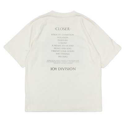 画像2: blurhms ROOTSTOCK（ブラームスルーツストック）Print Tee STANDARD（プリントTシャツ"スタンダード"）"JD CLOSER Photo" / Ivory（アイボリー）