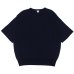 画像1: FilMelange（フィルメランジェ）CASEY（ケイシー）"畦編みニットソー" / Navy Melange（ネイビーメランジェ） (1)