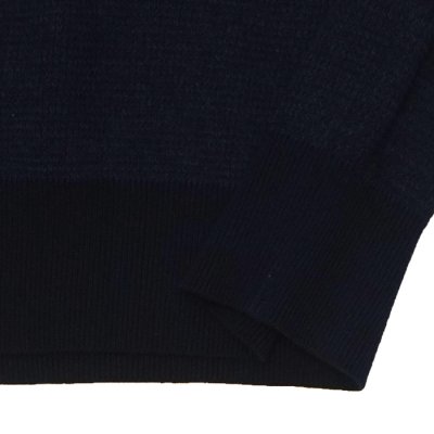 画像5: FilMelange（フィルメランジェ）CASEY（ケイシー）"畦編みニットソー" / Navy Melange（ネイビーメランジェ）