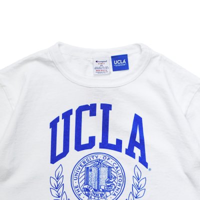 画像3: Champion（チャンピオン）T1011 US Print T-Shirt・Made in USA（ティーテンイレブンUSプリントTシャツ）"UCLA" / White（ホワイト）