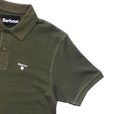 画像6: Barbour（バブアー）Barbour Logo Sports Polo Shirt （バブアーロゴスポーツポロシャツ） / White（ホワイト）・Olive（オリーブ）