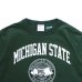 画像3: Champion（チャンピオン）T1011 US Print T-Shirt・Made in USA（ティーテンイレブンUSプリントTシャツ）"MICHIGAN STATE" / Moss（モスグリーン） (3)