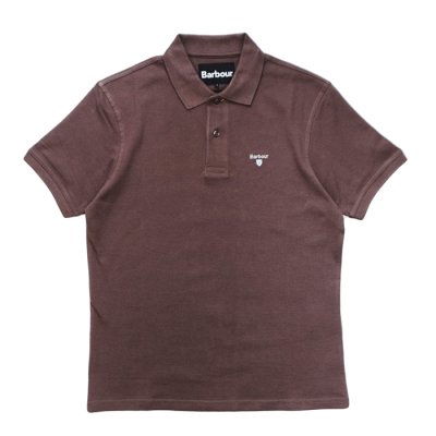 画像2: Barbour（バブアー）Barbour Logo Sports Polo Shirt （バブアーロゴスポーツポロシャツ） / Navy（ネイビー）・PPL（ブラウン系）