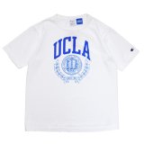 Champion（チャンピオン）T1011 US Print T-Shirt・Made in USA（ティーテンイレブンUSプリントTシャツ）"UCLA" / White（ホワイト）