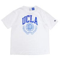 Champion（チャンピオン）T1011 US Print T-Shirt・Made in USA（ティーテンイレブンUSプリントTシャツ）"UCLA" / White（ホワイト）
