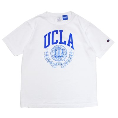 画像1: Champion（チャンピオン）T1011 US Print T-Shirt・Made in USA（ティーテンイレブンUSプリントTシャツ）"UCLA" / White（ホワイト）
