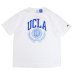画像1: Champion（チャンピオン）T1011 US Print T-Shirt・Made in USA（ティーテンイレブンUSプリントTシャツ）"UCLA" / White（ホワイト） (1)