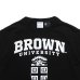 画像3: Champion（チャンピオン）T1011 US Print T-Shirt・Made in USA（ティーテンイレブンUSプリントTシャツ）"BROWN Univ" / Black（ブラック） (3)