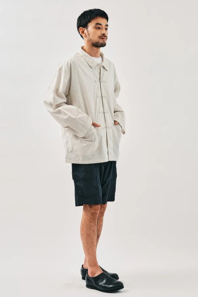 画像6: Post O'Alls（ポストオーバーオールズ）E-Z DEE's Shorts（イージーディーズショーツ）"Crinkle Nylon Taffeta" / Navy（ネイビー）