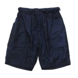 Post O'Alls（ポストオーバーオールズ）E-Z DEE's Shorts（イージーディーズショーツ）"Crinkle Nylon Taffeta" / Navy（ネイビー）